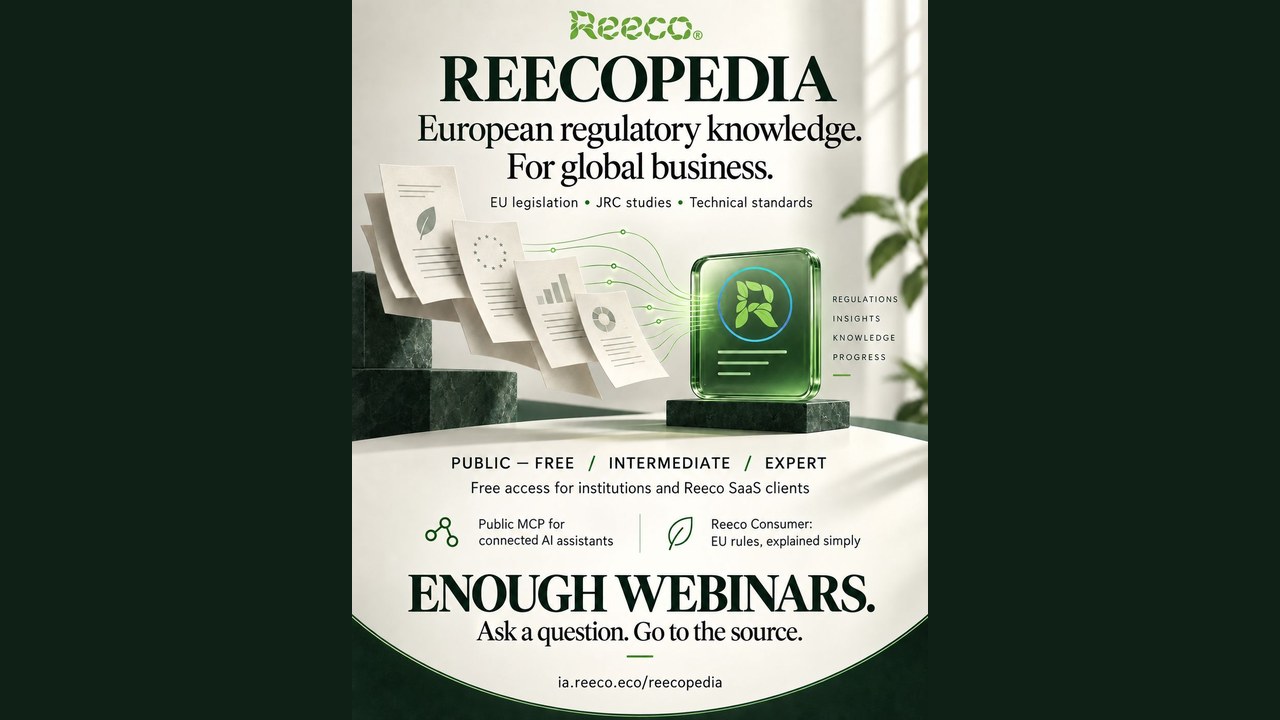 iepazīstieties ar Reecopedia: Eiropas regulatīvās zināšanas globālajiem uzņēmumiem